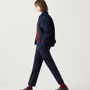 Like New Uniqlo Navy Blue Smart Ankle Pant